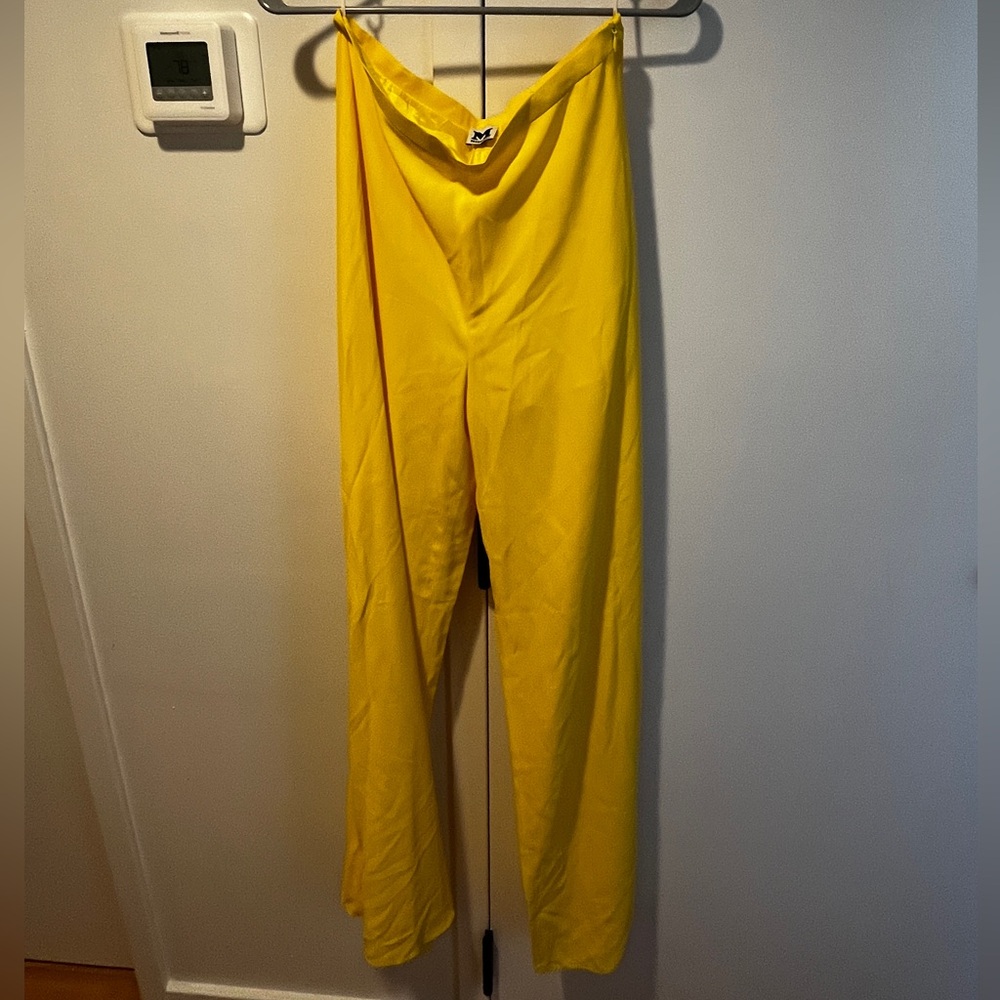 Vintage Missoni Yellow Wide Leg Pants